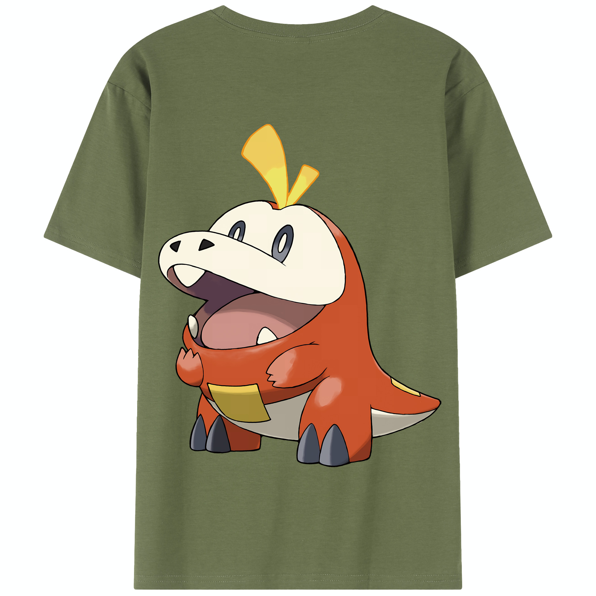 （画像用） ポケットモンスター Pokémon 綿100％半袖Tシャツ（背面プリント）